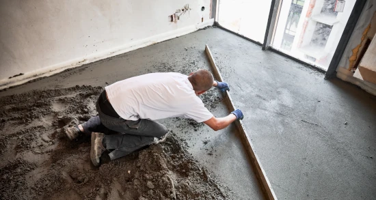 sand and cement screding